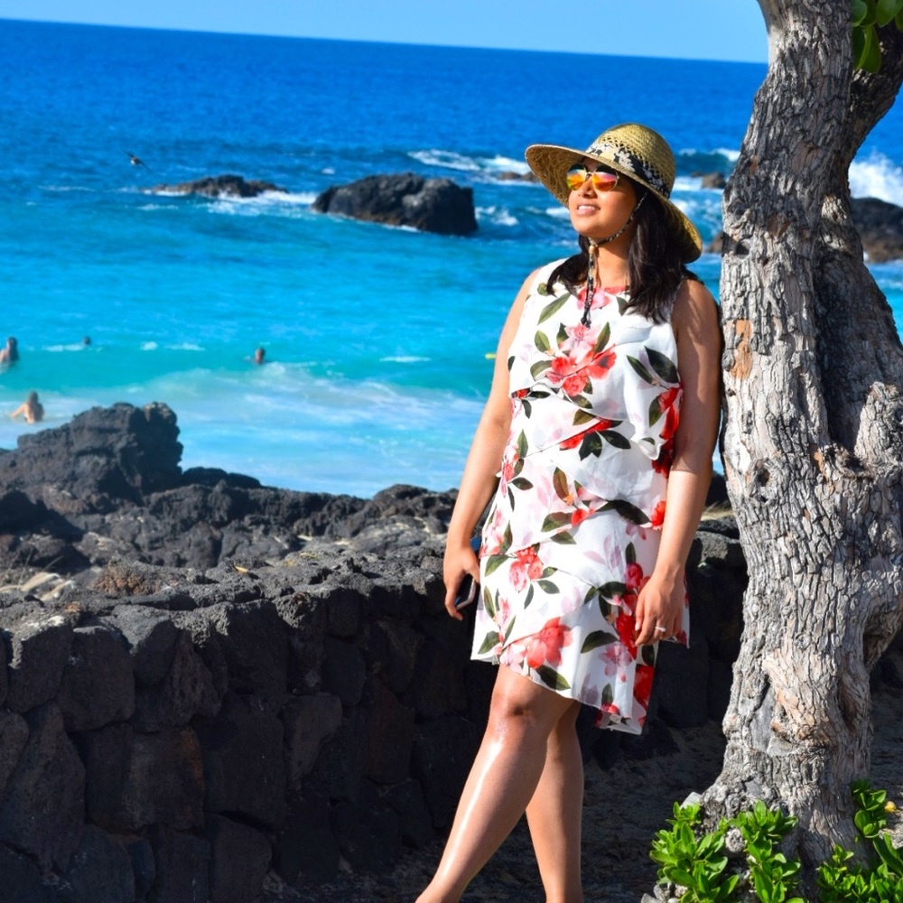 Sexy Floral Frills frock